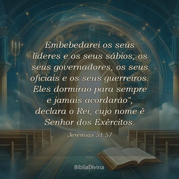 Jeremias 51:57