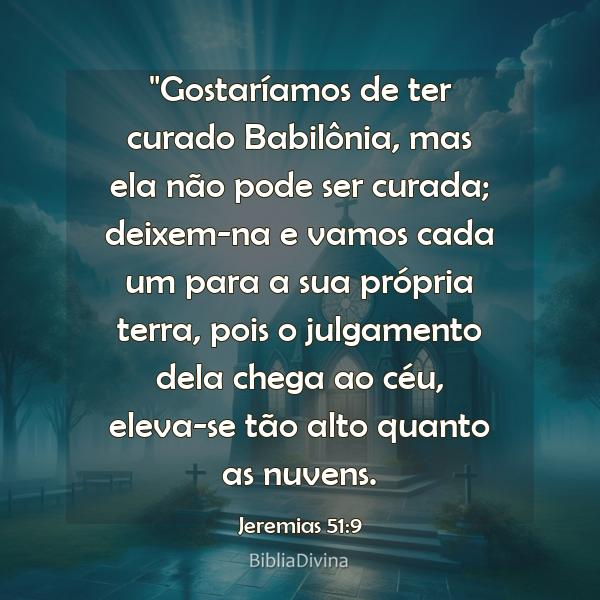 Jeremias 51:9