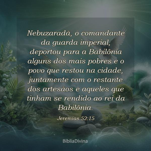 Jeremias 52:15