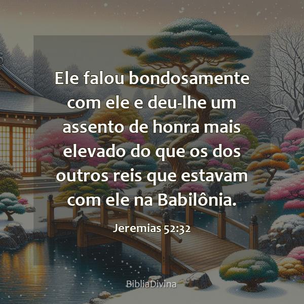 Jeremias 52:32