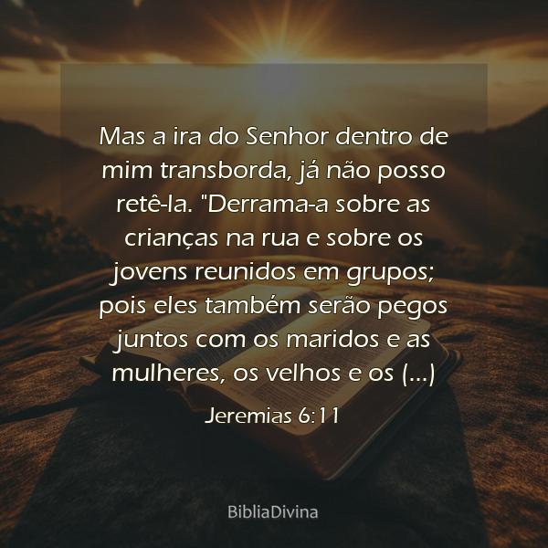 Jeremias 6:11