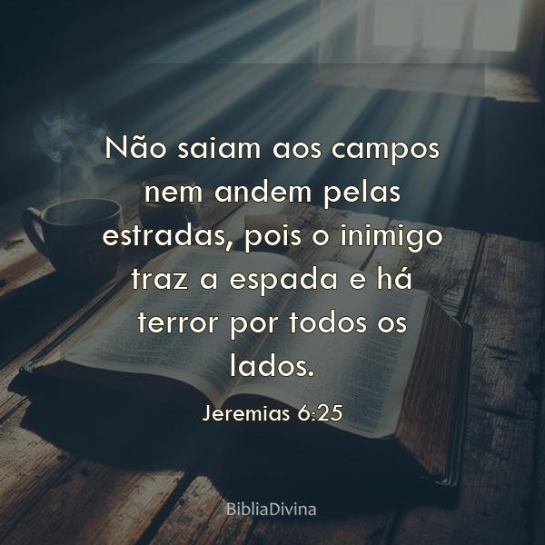 Jeremias 6:25