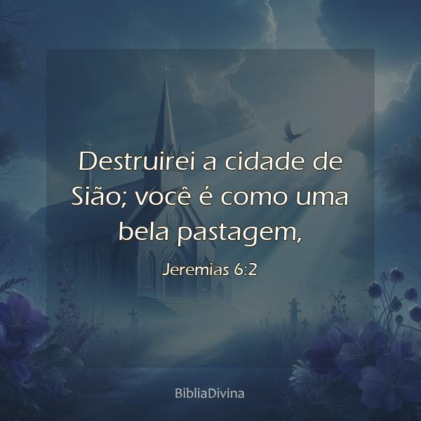 Jeremias 6:2