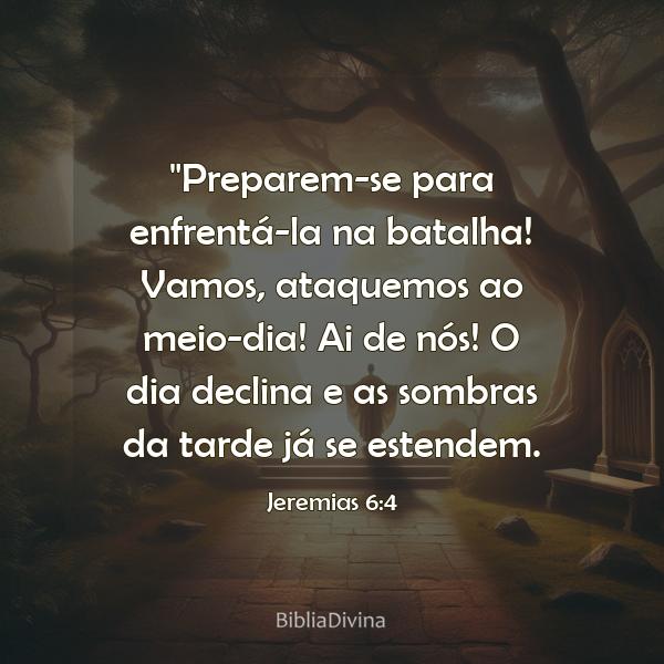 Jeremias 6:4