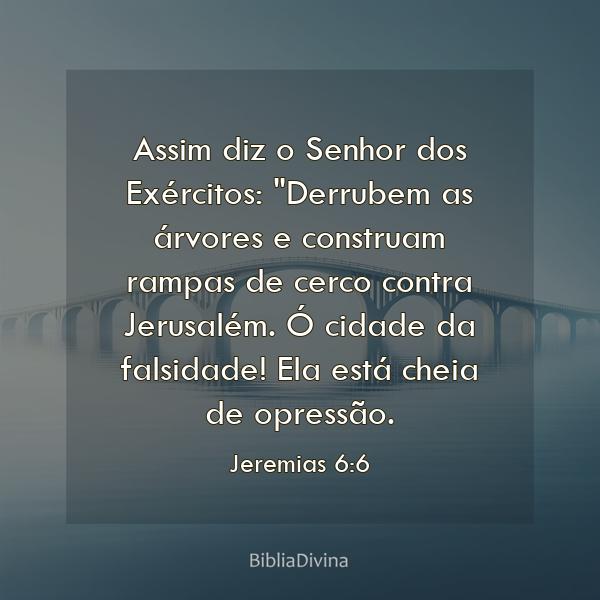 Jeremias 6:6