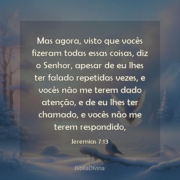 Jeremias 7:13