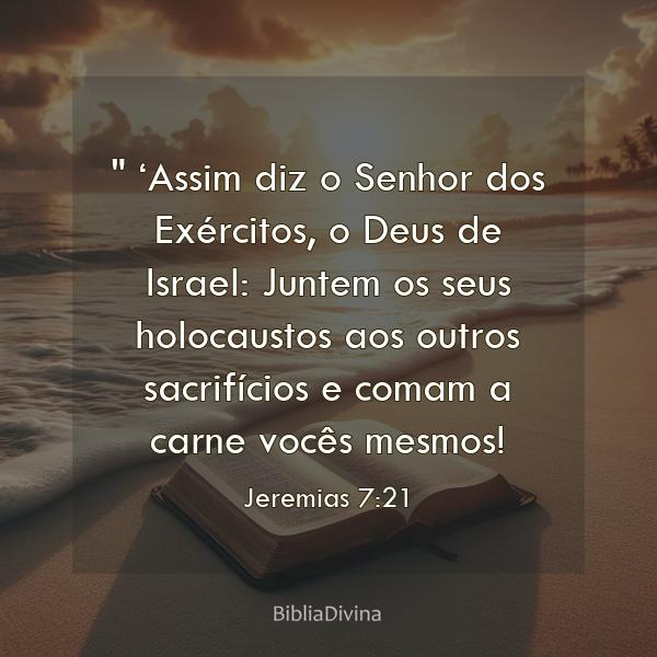 Jeremias 7:21