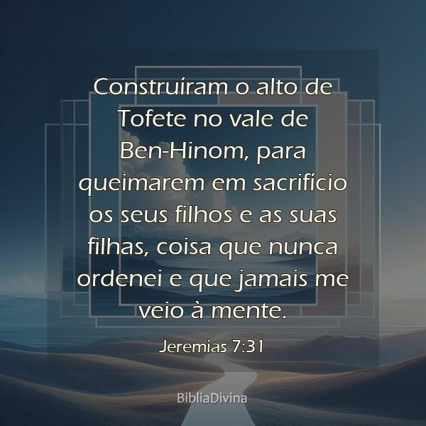 Jeremias 7:31