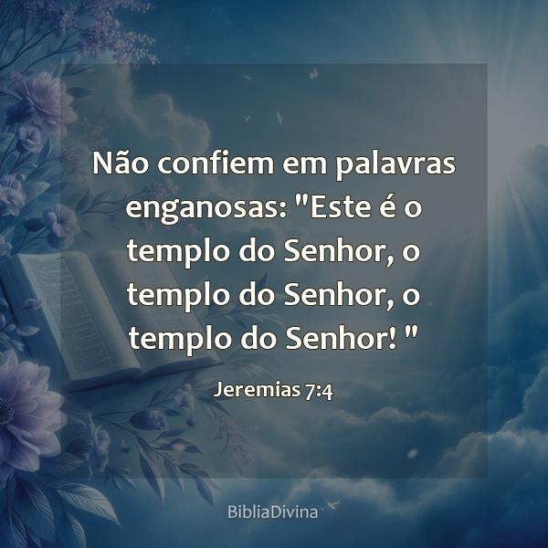 Jeremias 7:4