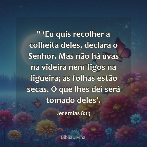 Jeremias 8:13