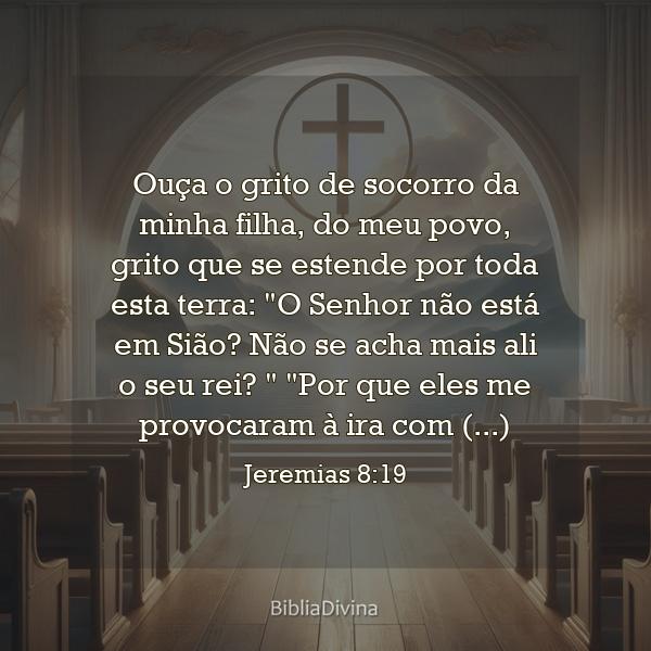 Jeremias 8:19