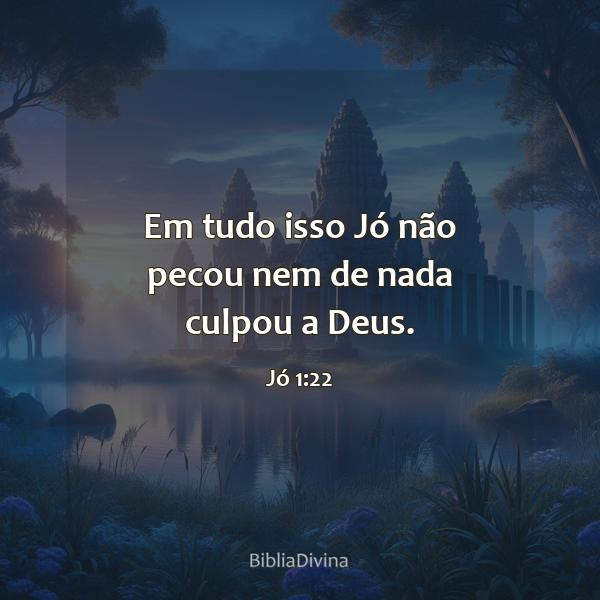 Jó 1:22