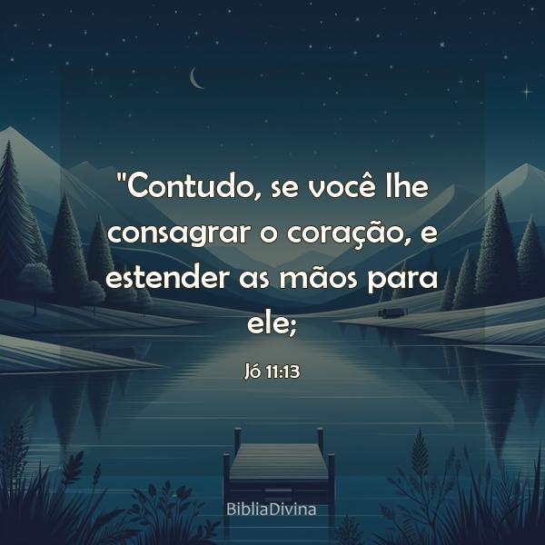 Jó 11:13