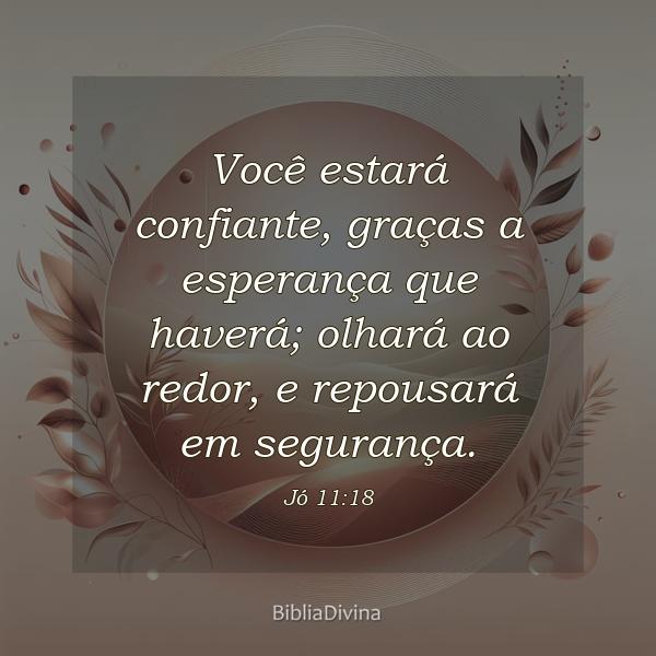 Jó 11:18