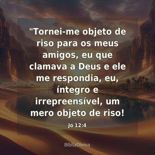 Jó 12:4