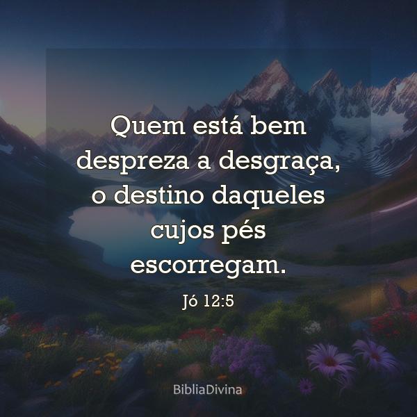 Jó 12:5