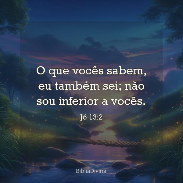 Jó 13:2