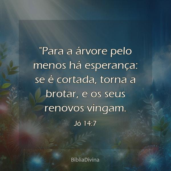 Jó 14:7