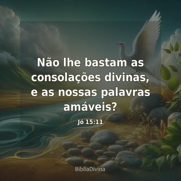 Jó 15:11