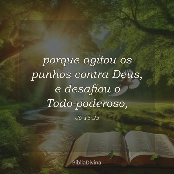 Jó 15:25