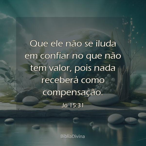 Jó 15:31