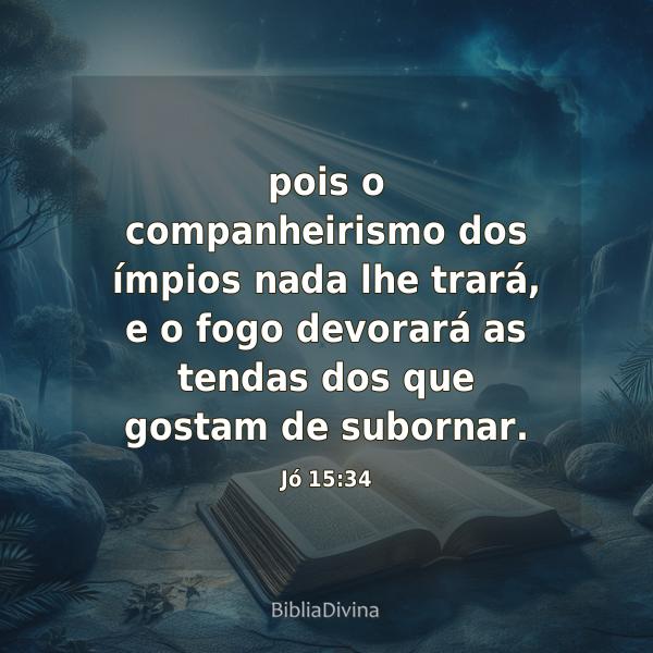 Jó 15:34