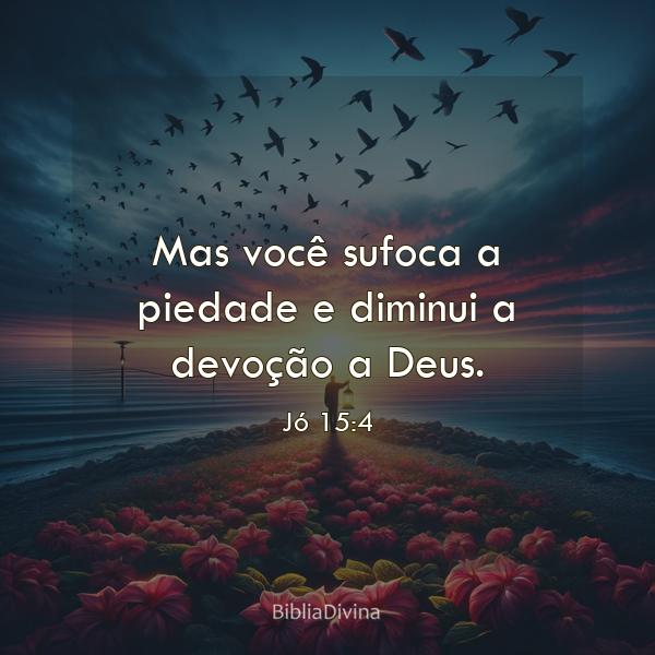 Jó 15:4