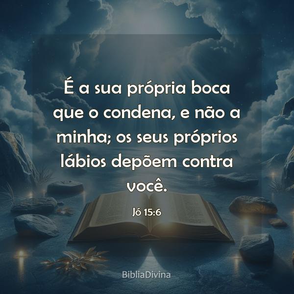 Jó 15:6