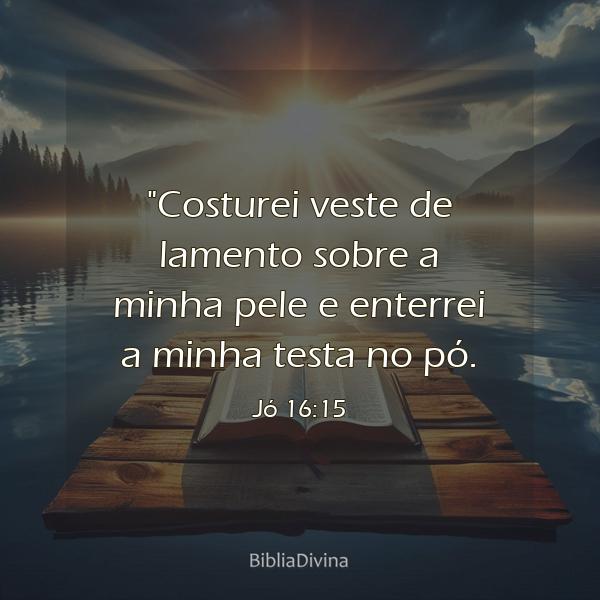 Jó 16:15