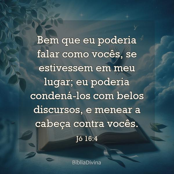 Jó 16:4