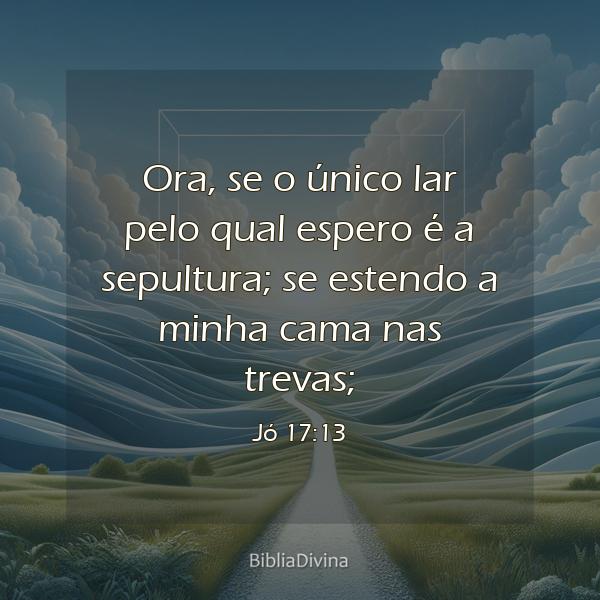 Jó 17:13