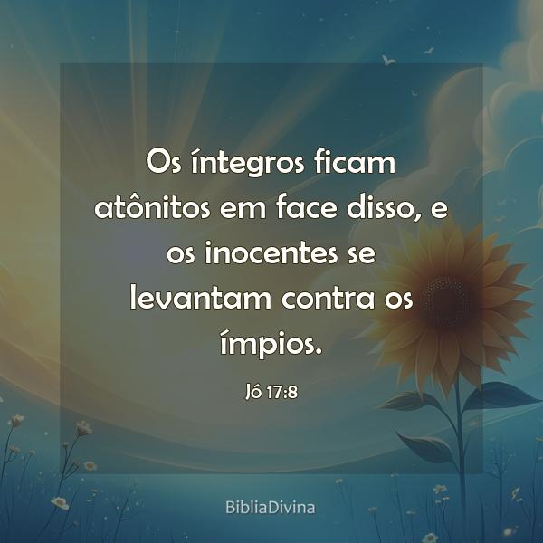 Jó 17:8