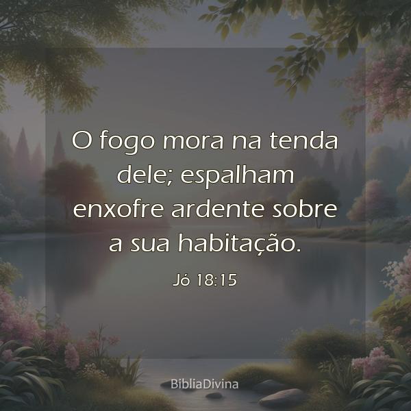 Jó 18:15