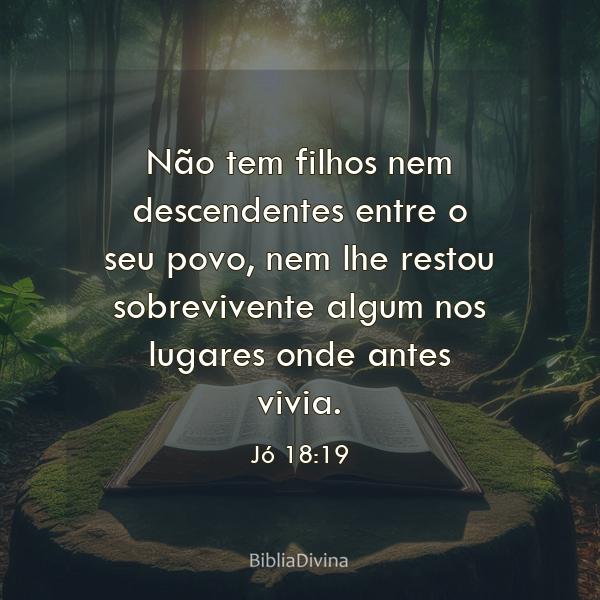 Jó 18:19