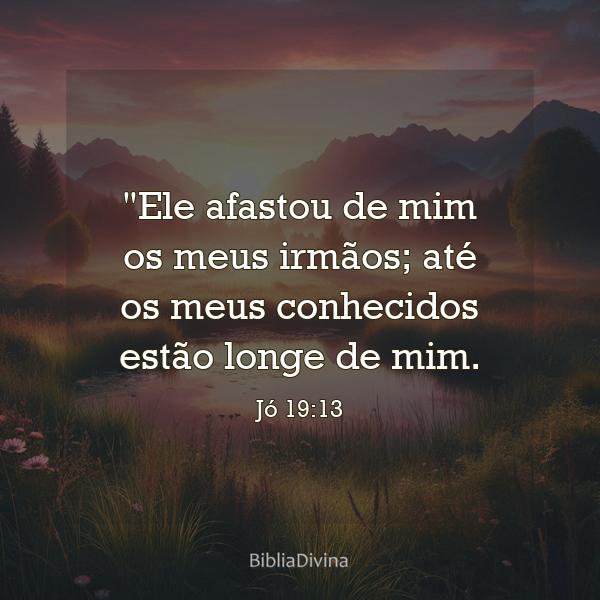 Jó 19:13