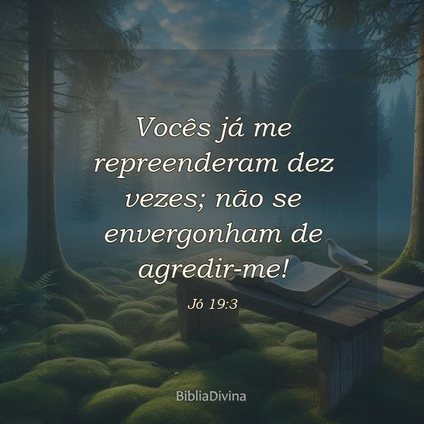 Jó 19:3