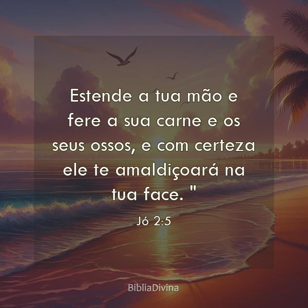 Jó 2:5