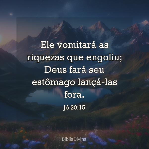 Jó 20:15