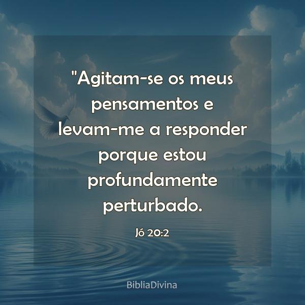 Jó 20:2