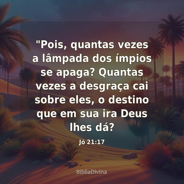 Jó 21:17