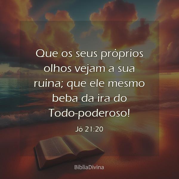 Jó 21:20