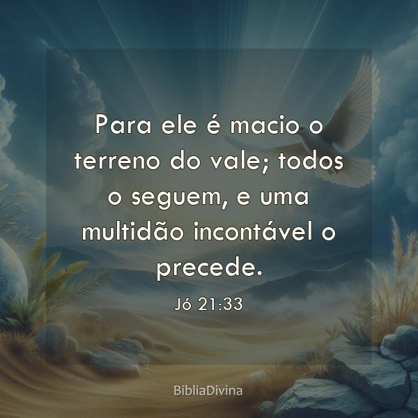 Jó 21:33