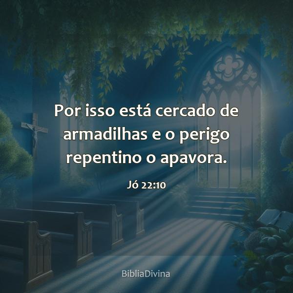 Jó 22:10