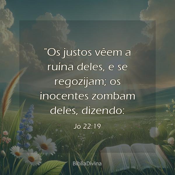 Jó 22:19