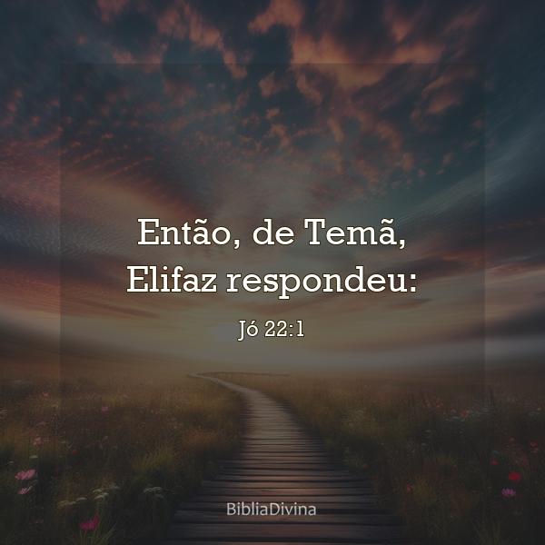 Jó 22:1