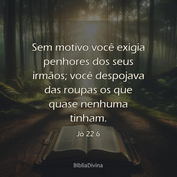 Jó 22:6