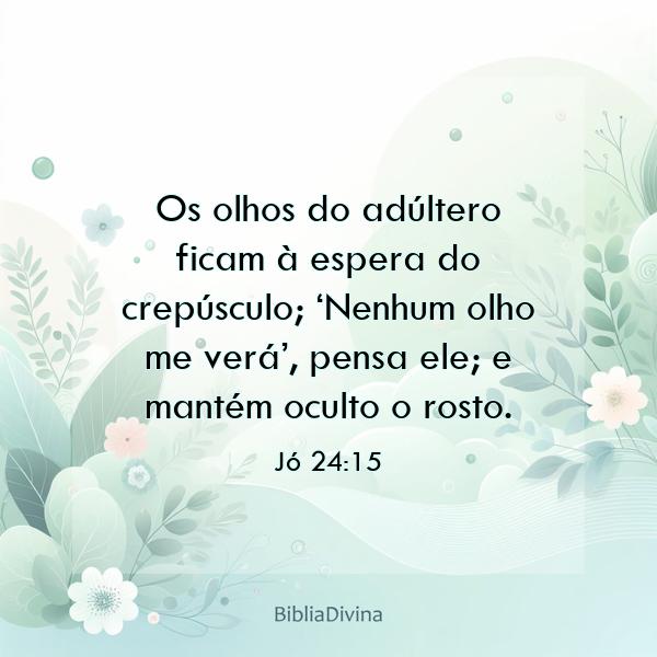 Jó 24:15