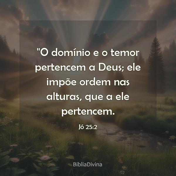 Jó 25:2