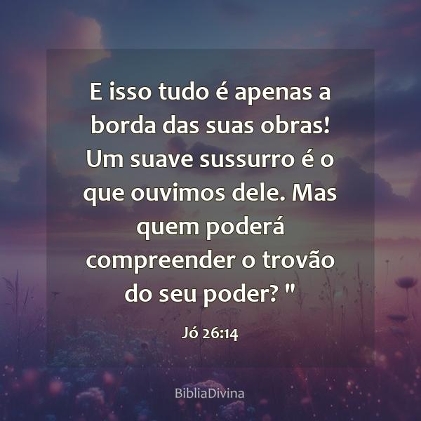 Jó 26:14