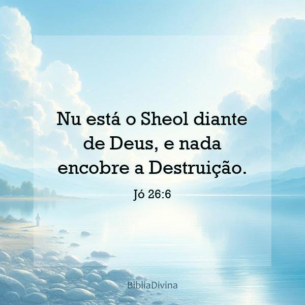 Jó 26:6